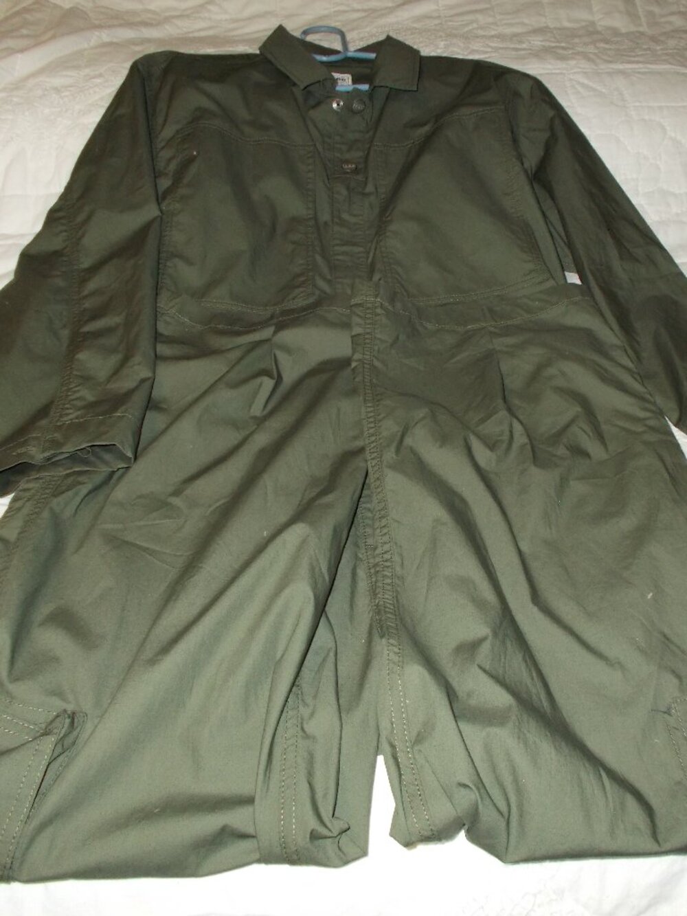 Vtg H.D. Lee Workwear Coveralls Long Sleeve Size M